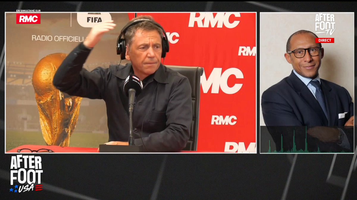 🇫🇷🗣️ Philippe Diallo, président de la FFF, est en direct dans l'After Foot pendant l'interruption du match entre la France et l'Irak ! Il s'exprime sur la reprise de la rencontre, le niveau de l'équipe de France, le cooling break, l'arbitrage du Mondial...