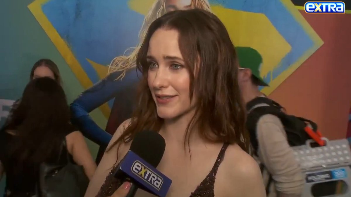 Rachel Brosnahan teases filming a "Man of Tomorrow" scene with David Corenswet that fans will be VERY EXCITED about! 🤫 #superman #supergirl #dcuniverse