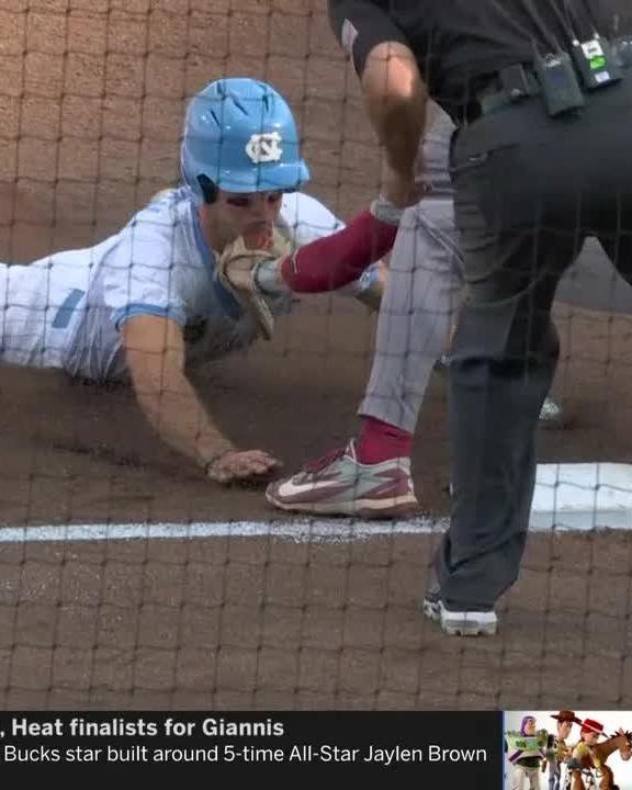ABSOLUTELY HOSED HIM 💪 Oklahoma Baseball x #MCWS /ESPN