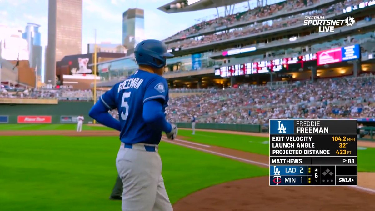Freddie for the lead!