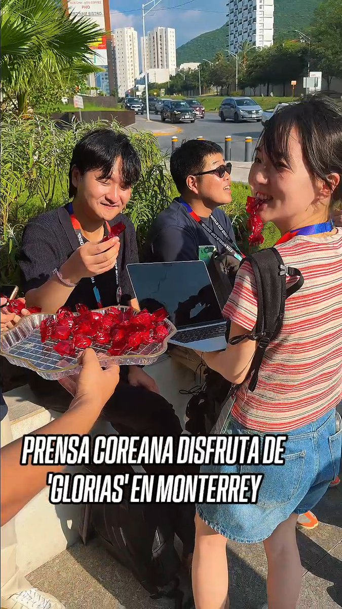 🇲🇽 🤝🏻 🇰🇷 La prensa coreana fue recibida con dulces típicos mexicanos 👏🏻