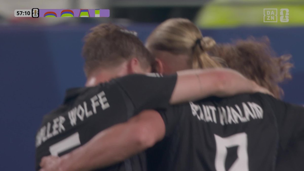 ¿Y QUIÉN MÁS? EL MAYOR DE LOS VIKINGOS 🇳🇴 ERLING BRAUT HAALAND 🫡 #DAZNMundial #FIFAWorldCup