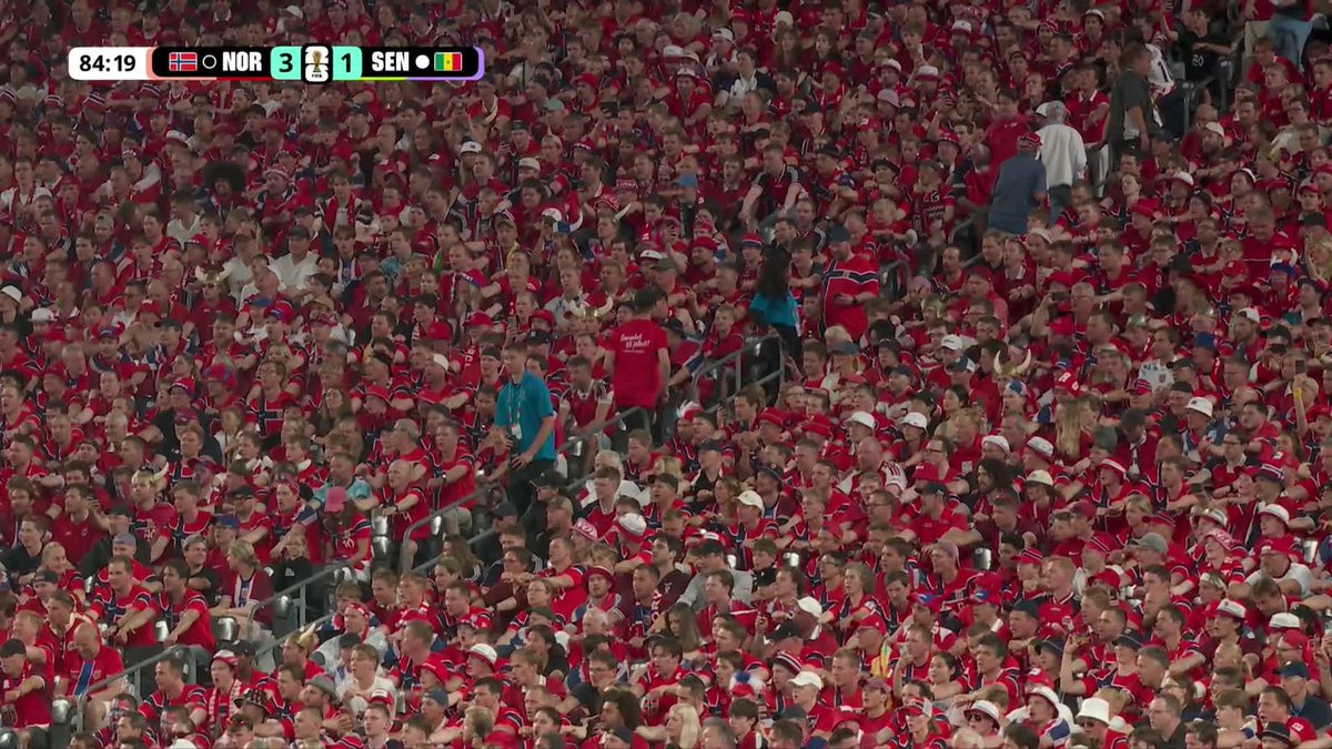 Norway fans are rowing again! #FIFAWorldCup