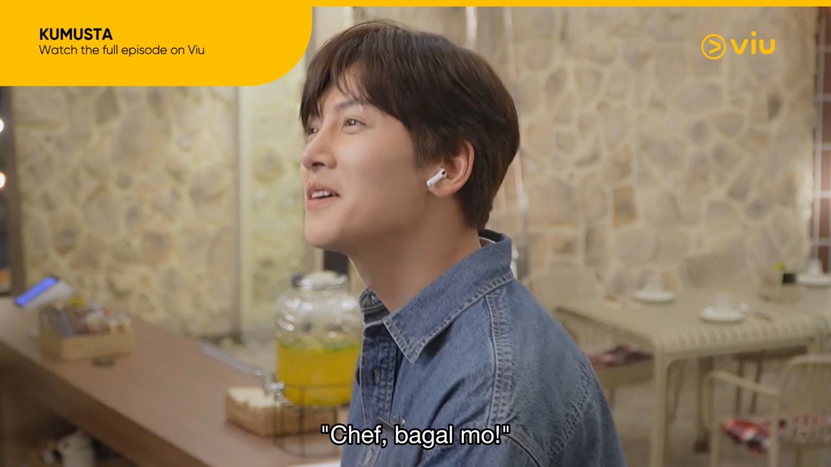now we know Ji Chang Wook is a pali-pali learner 😂 #KumustaOnViu #JiChangWook #KimMyungSoo #KimMinSeok #JanellaSalvador #FrancineDiaz #JodiStaMaria #JPAnglo