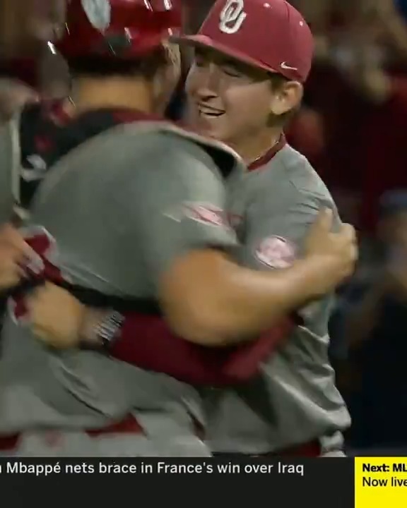 OKLAHOMA ROUTS NORTH CAROLINA TO WIN THEIR 3RD NATIONAL CHAMPIONSHIP 🔥⚾️ What a season for the Sooners 👏