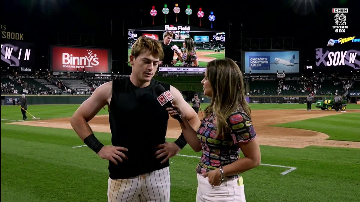 "We're just trying to keep the train moving." Sam Antonacci on his first career walk-off with Brooke Fletcher: