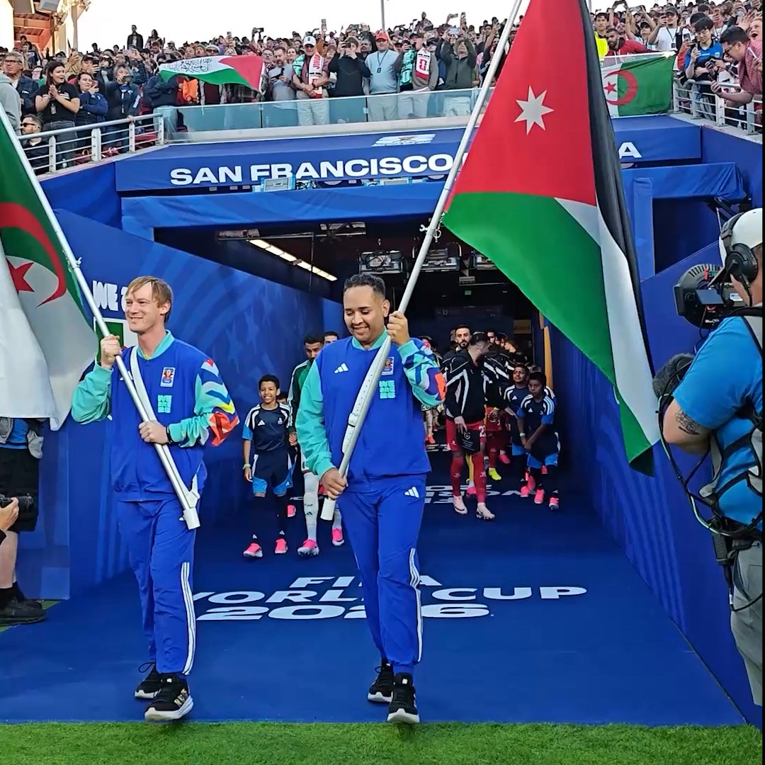 Jordan and Algeria close the second round of Group J. #FIFAWorldCup