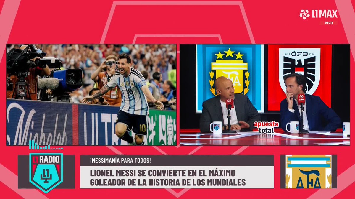 🎙️Erick Delgado cuando enfrentó a Messi: "Yo nunca pensé que iba a llegar a ser LO QUE ES. Nunca lo vi siendo MARADONA desde un inicio. Ha ido CRECIENDO. Sigo pensando que MARADONA ES MEJOR" #L1Radio 📺 Conoce cómo ver L1MAX en vivo 👉