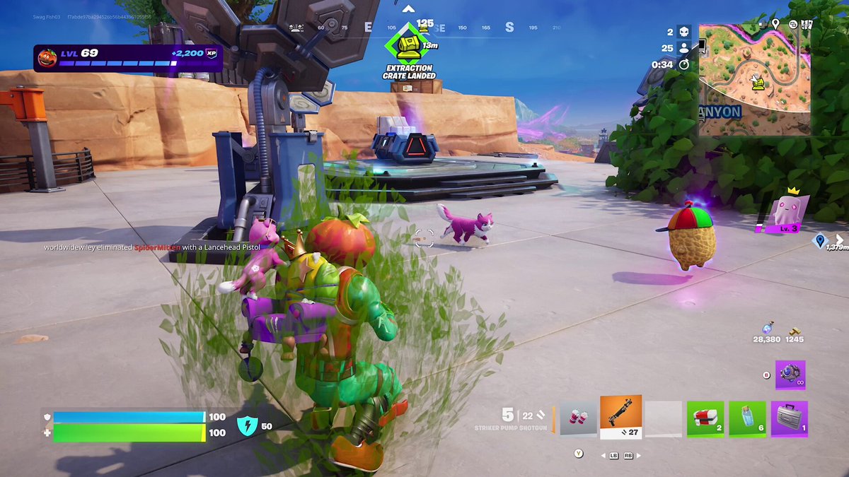 your greed for the peanut was your downfall