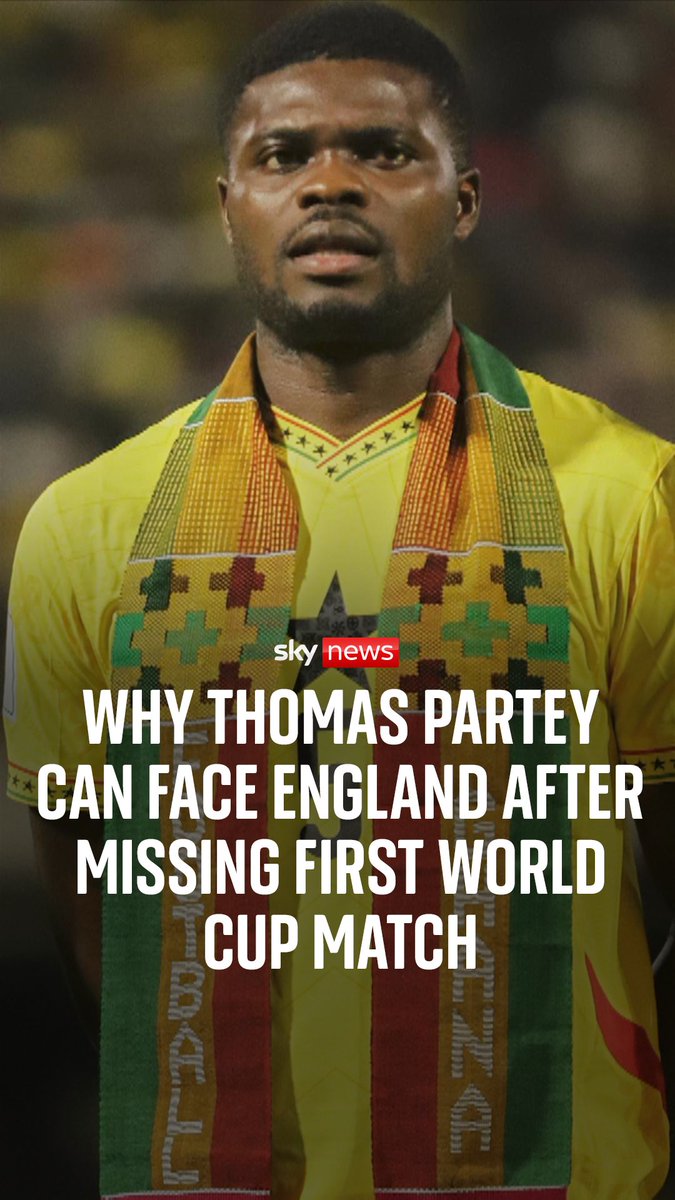 Thomas Partey missed Ghana's opening game against Panama after he was denied entry to Canada. Sky's Rob Harris explains why Thomas Partey can face England after missing Ghana's opening World Cup match