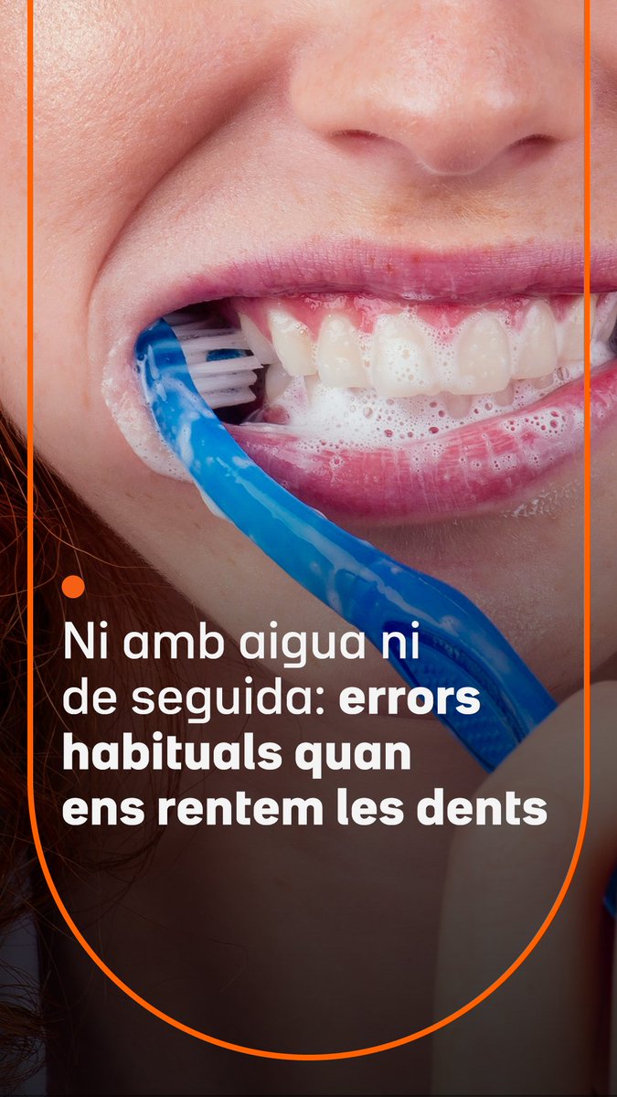 “És un error rentar-se les dents de seguida després de menjar.” La dentista María José Guerrero aclareix quins hàbits són bons i quins no en rentar-nos les dents. “El raspall no s’ha de mullar ni abans ni després de posar la pasta”