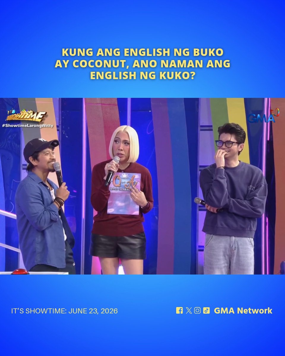 #ItsShowtime #Highlights: Kuko, hindi kubo! 😭 Watch #ItsShowtime every 12:00 p.m. from Monday to Saturday on GMA. For more videos, visit: Watch the full episodes of your favorite GMA shows on the new GMA Play app. Download now on Google Play and App Store. Also available on and Android TVs! #ISTReels