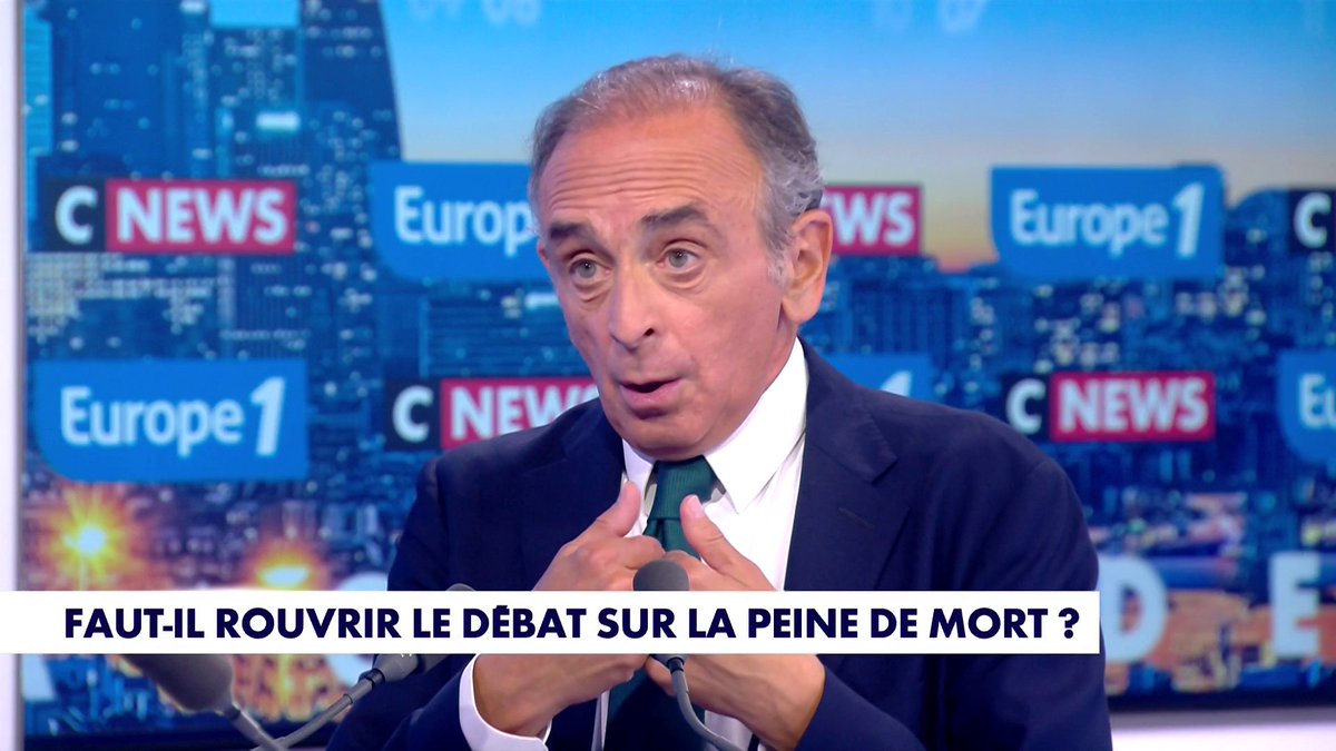 Selon le président de Reconquête! Éric Zemmour, «il faut la castration chimique des pédocriminels», dans #LaGrandeInterview Toute l'info est à retrouver sur