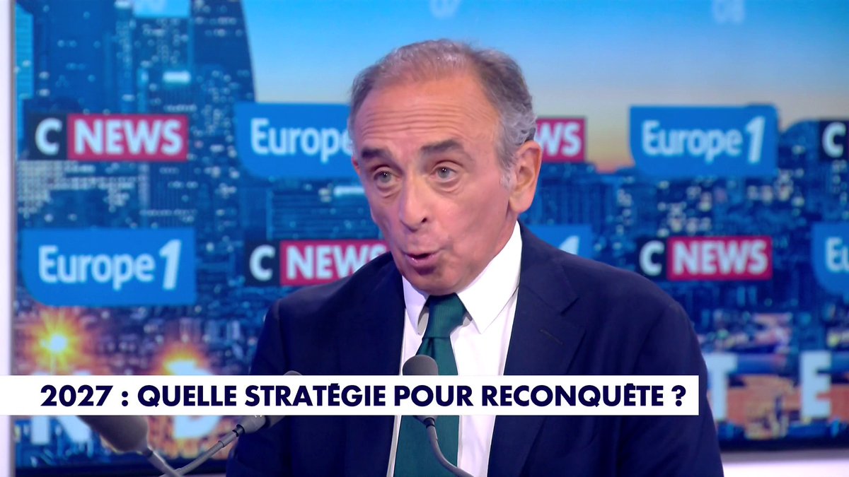 Présidentielle 2027 : «Monsieur Retailleau a été un ministre de Macron, bien qu’il fasse tout pour le faire oublier», rappelle Éric Zemmour, président de Reconquête!, dans #LaGrandeInterview Toute l'info est à retrouver sur
