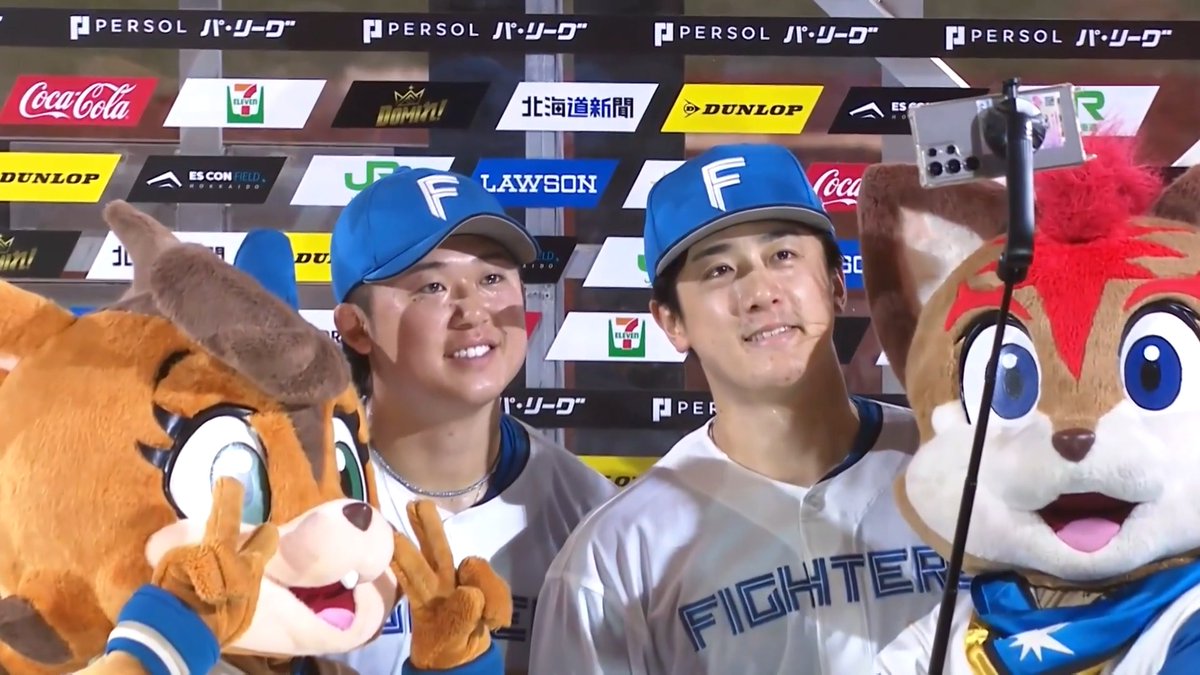 ／ 6/23 ヒーローインタビュー⚾️ ＼ 北海道日本ハム 進藤勇也 選手 北山亘基 投手✨ 👇スマホ・テレビで試合観戦！