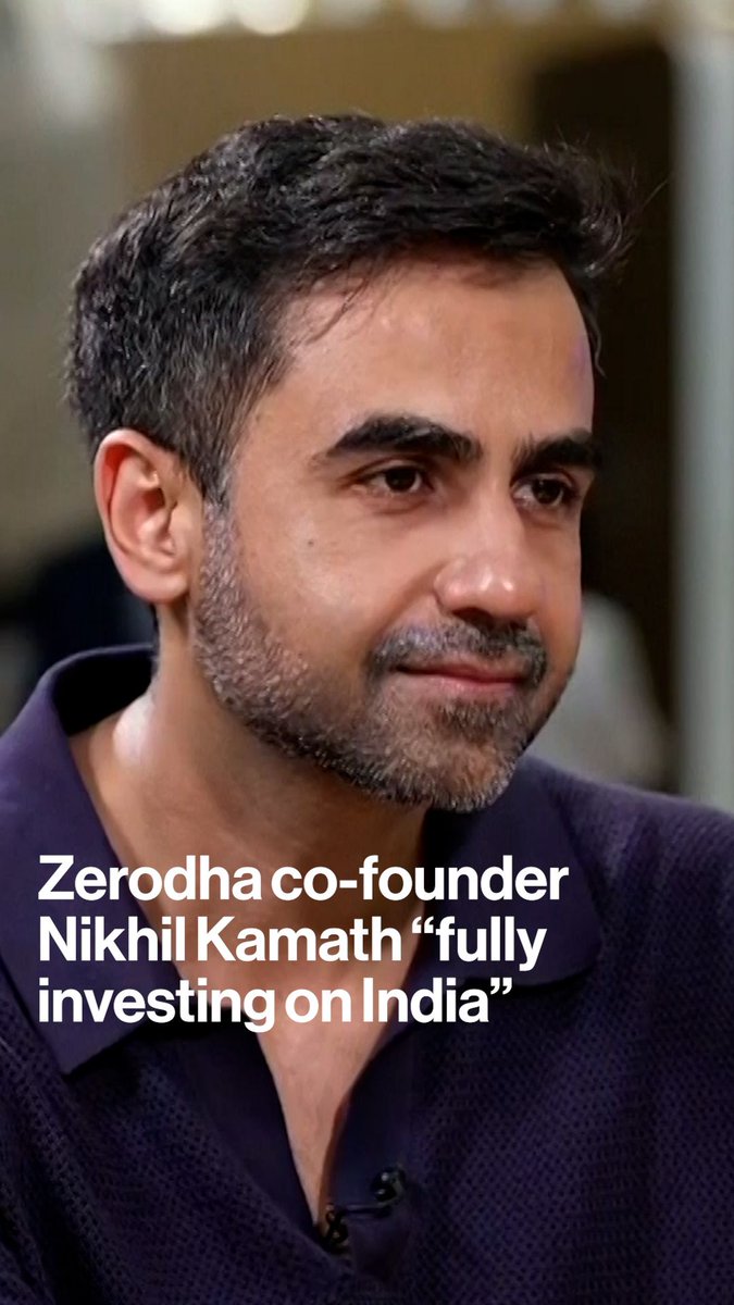 Zerodha Co-Founder Nikhil Kamath explains why he's doubling down on India despite recent foreign outflows and muted market performance. He speaks to Bloomberg's Minmin Low. Watch the full interview here: