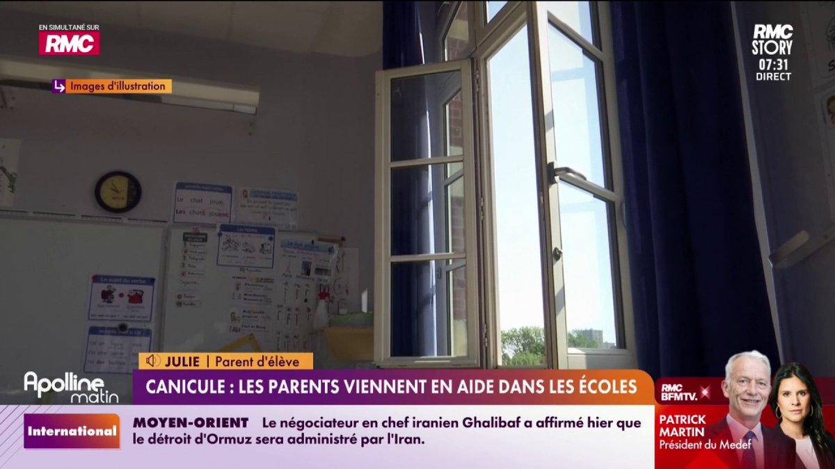 🔴🇫🇷 CANICULE - TIERS MONDISATION Des parents mettent des couvertures de survie sur les fenêtres et du blanc de Meudon pour que les enfants puissent survivre dans la chaleur.