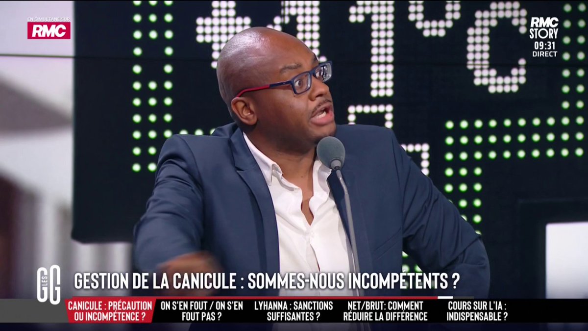 🥵 Canicule : "On s'enfonce dans un processus de tiers-mondialisation." 🗣️ Abel Boyi : "L'été, il fait trop chaud. L'hiver aussi, on est ralenti. Il y a quelques mois il y avait trop de neige et de verglas On est la risée du monde." #GGRMC