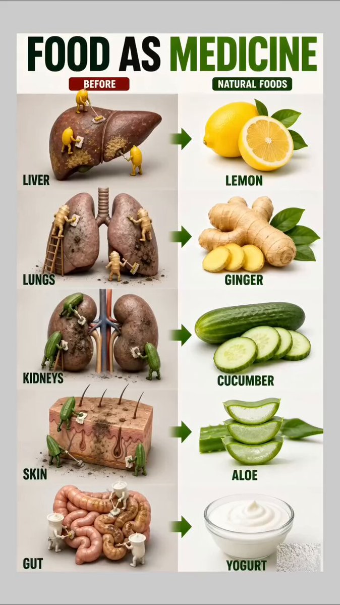 This is how food as medicine can support your body naturally 💚