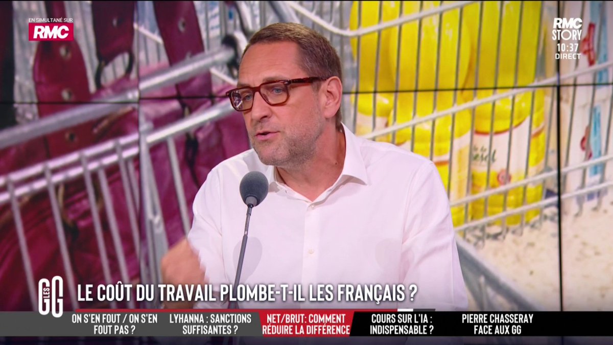 🚨 Jean-Philippe Cartier, chef d'entreprise : "Enlevez-moi toutes les aides aux entreprises." 🗣️ "Virez tout ! Je m'en fous. Mais faites une fiscalité cohérente. Après, j'ai des hauts, des bas, je prends des crédits... je me démerde. Mais une fiscalité claire qui me permet d'augmenter mes salariés." #GGRMC