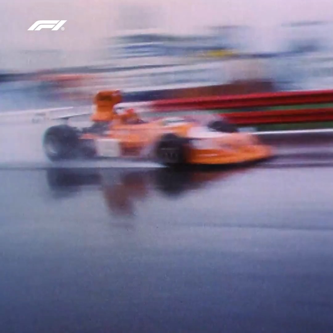 An unexpected victory, and an even more unexpected celebration! 🤯 Vittorio Brambilla took a shock victory at the 1975 Austrian Grand Prix in his March, but famously crashed into the pit wall while celebrating 👀 #F1 #AustrianGP