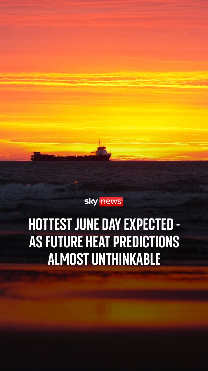 As we feel the effects of global warming, British summers with highs of 45C could be on the way. Sky's Tom Clarke reports on how very hight temperatures could become a regular feature of the UK's weather cycle