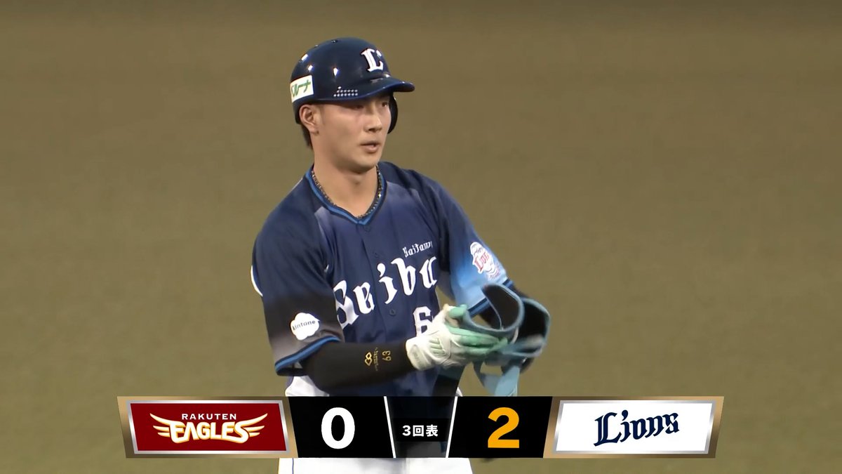 #長谷川信哉 選手が今日も打った！ 適時二塁打を放ち、追加点を奪います！ #seibulions #打破