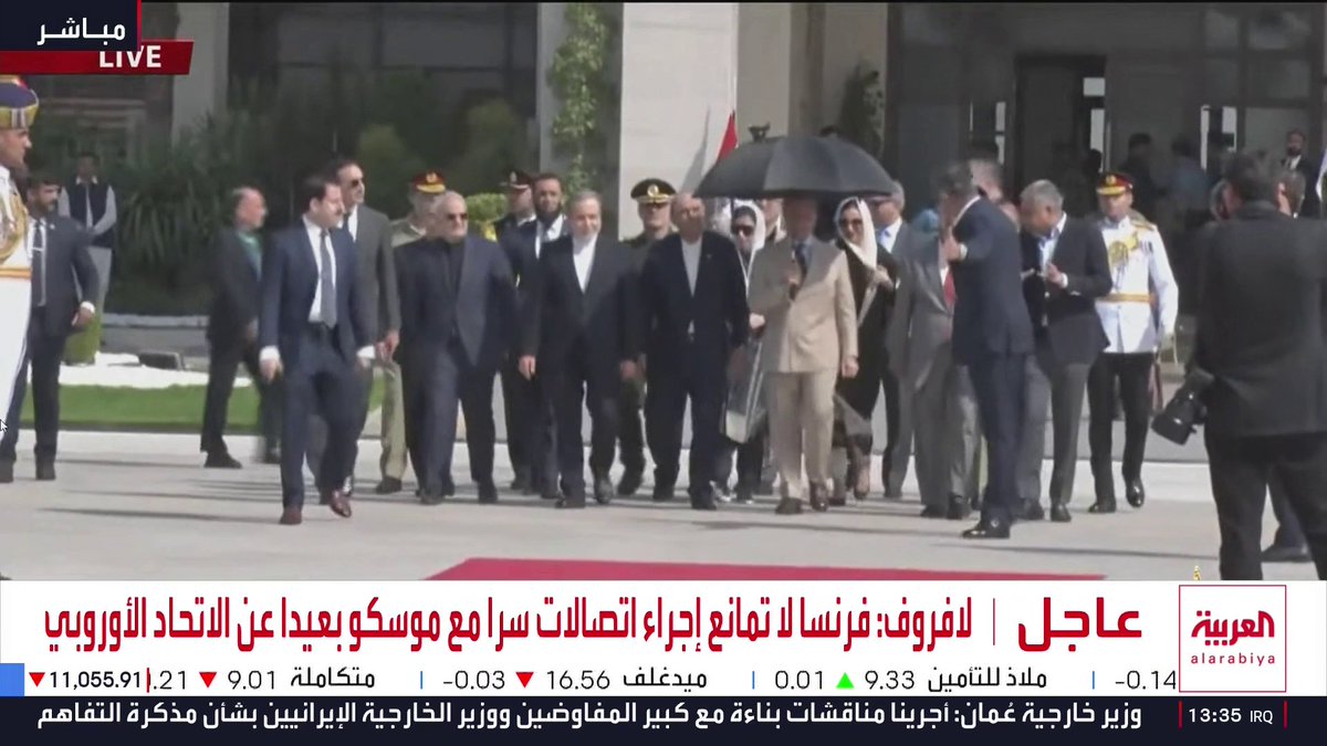 وصول الرئيس الإيراني مسعود بزشكيان إلى باكستان