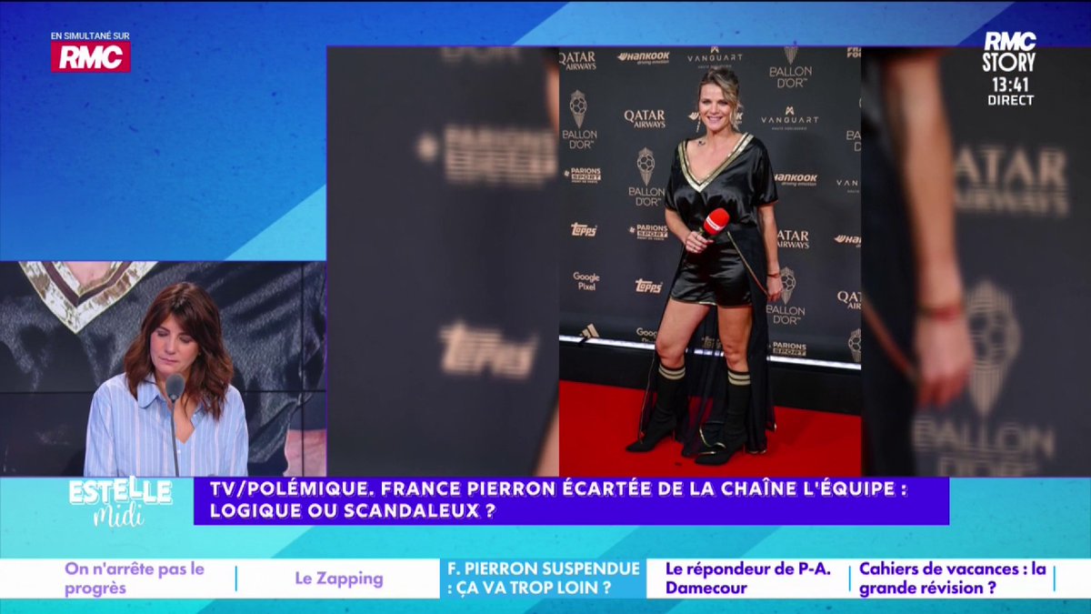 📺 Polémique : France Pierron écartée de l'Équipe 📞 Sylvie : "La lyncher comme ça, je trouve ça honteux ! Je trouve ça honteux que ce soient les réseaux qui décident de l'avenir des personnes... Elle restera avec un scandale car des idiots ont décidé que ce n'était pas bien..."
