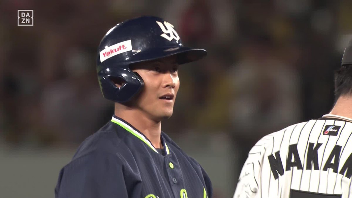 これが燕の強さ 満塁でも超アグレッシブ 岩田幸宏 逆転タイムリー ⚾️阪神×ヤクルト #swallows #だったらDAZN