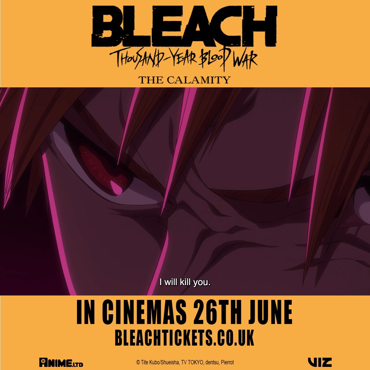 Soul Reapers, assemble ⚔️🔥 Bleach: Thousand-Year Blood War – The Calamity lands this Friday. Book now at ODEON 🎫
