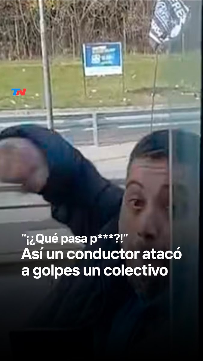 "¡¿QUÉ PASA GATO?! ¡¿QUÉ PASA P***?" I Así un conductor atacó a golpes a un colectivo luego de una discusión de tránsito en La Matanza. El atacante huyó tras la agresión, pero todo quedó grabado.