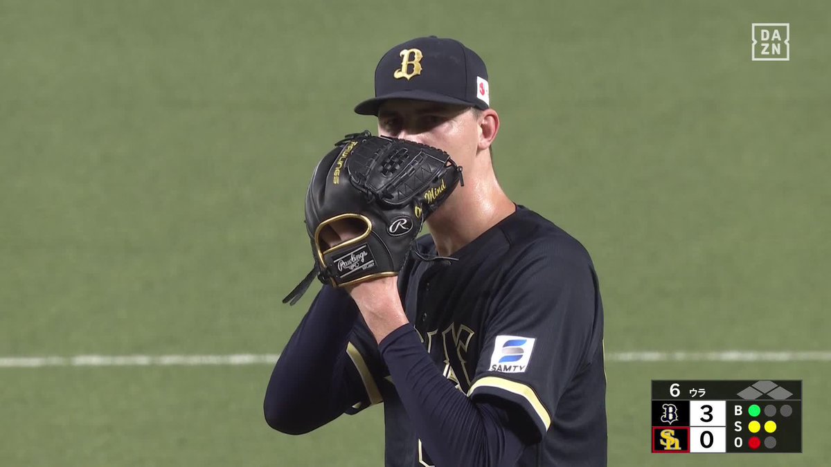 ローテを支える新助っ人 ジェリー 6回無失点で3勝目！ ※映像は6回の2アウト目 ＜投球内容＞ 回：６ 球：104 安：2 振：8 四：2 死：0 失：0 ⚾️ソフトバンク×オリックス #BS2026 #だったらDAZN
