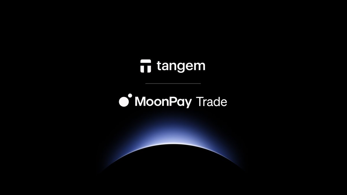 MoonPay Trade is now live on Tangem 🚀 institutional-grade cross-chain execution ⛓️ trade across ETH, SOL, BTC, HYPE, and more 🪙 1:1 stablecoin conversion decentralized, onchain, and available today worldwide on Tangem version 5.39!