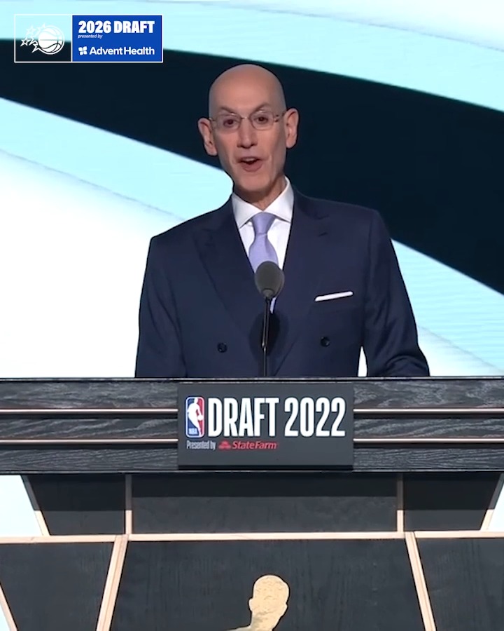 with the first pick in the 2022 NBA Draft..... AdventHealth Central Florida