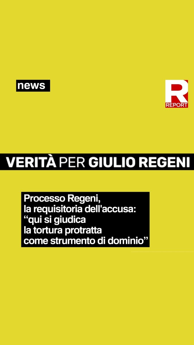 "Ciò che qui si giudica non è la semplice soppressione di una vita umana Ciò che qui si giudica è il sequestro di una persona sottratta ad ogni garanzia". Così oggi Sergio Colaiocco ha aperto la sua requisitoria nel processo Regeni