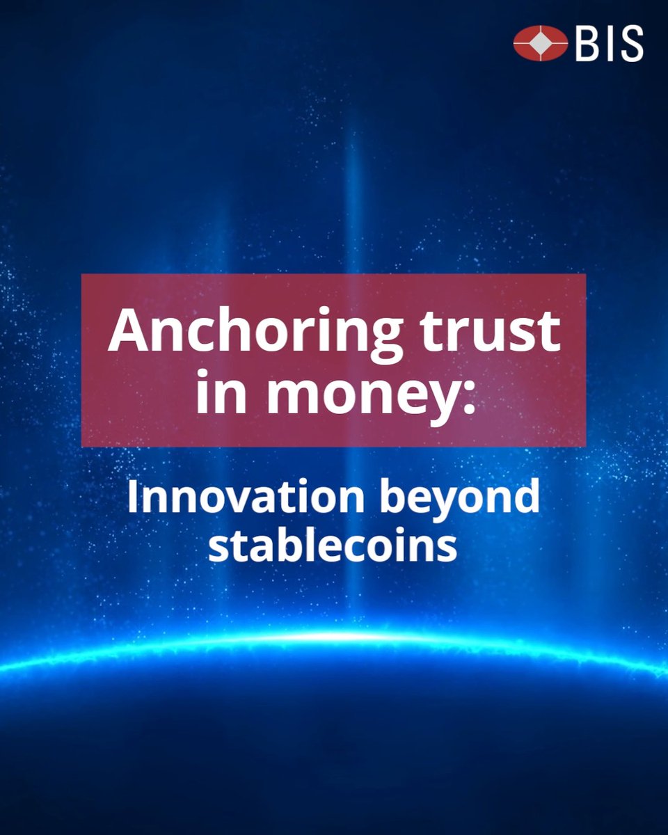 Digital innovation can modernise finance, but trust in money must be preserved. #BISAnnualEconReport Chapter III highlights: #tokenisation’s potential, the limits of today’s #stablecoins, and the coordinated policy path forward.