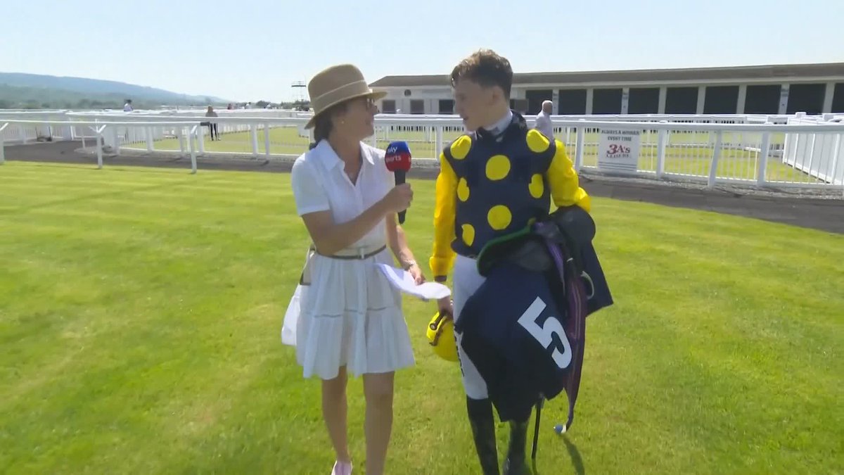 "It's probably a little bit too hot for racing" Billy Loughnane on Isle Of Lismore and conditions at Ffos Las Racecourse...