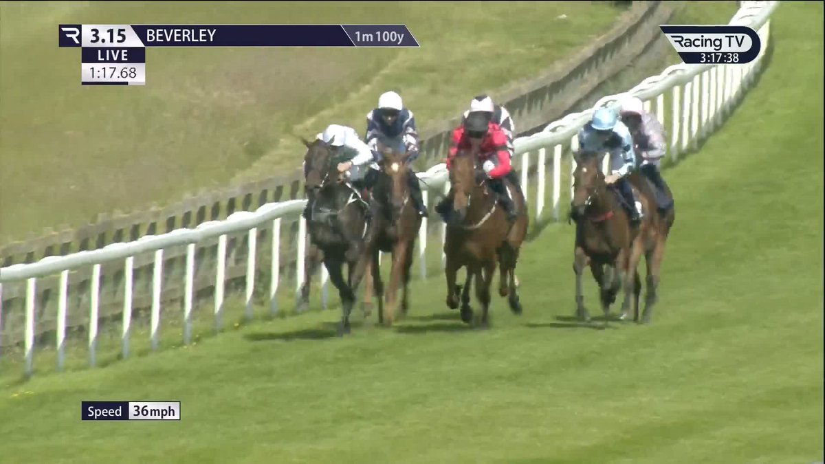 A first career win for Tamzan Beverley Racecourse ✅