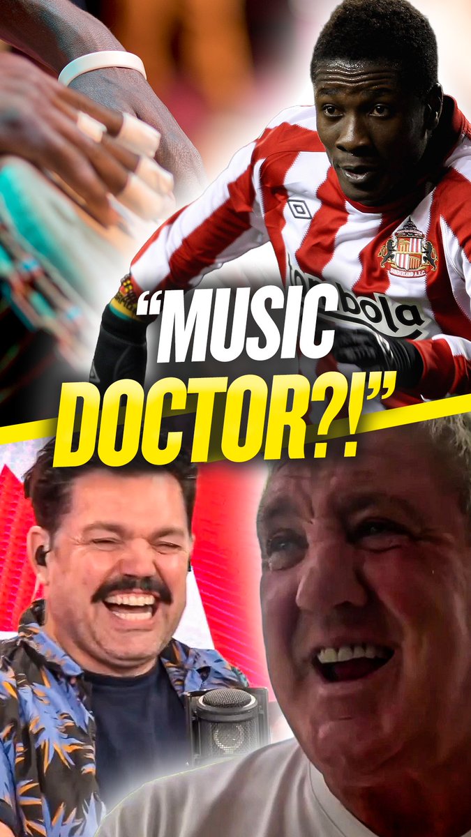 "I'LL THROW THEM OFF THE RIVER TYNE!" 👀 "WE GET TURNED OVER 5-1!" 🤣 Steve Bruce recalls a funny "MUSIC DOCTOR' story with Asamoah Gyan! 🤣