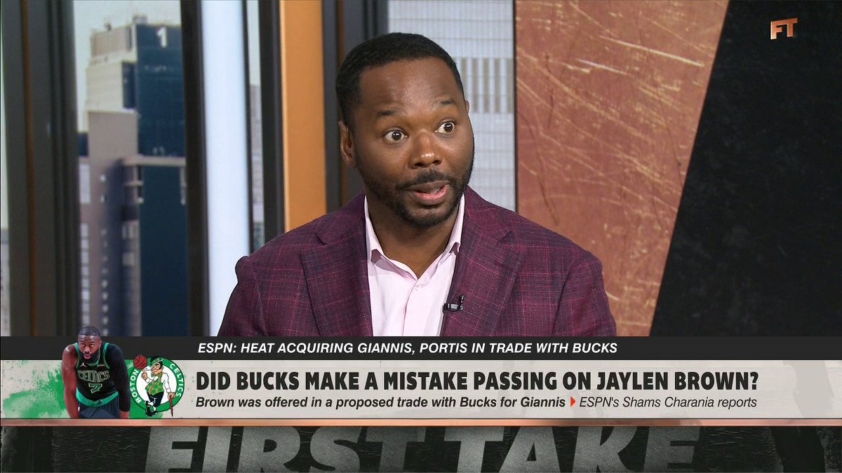 Did the Bucks make a mistake passing on Jaylen Brown? 🤔 Vincent Goodwill weighs in 👀