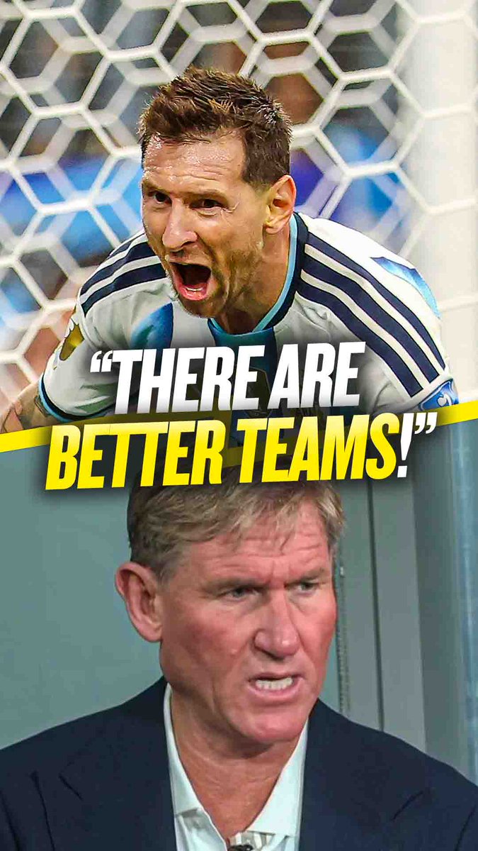 ๐ฌ "Teams win World Cups!" ๐ฑ "I don't think its gonna be a rinse & repeat for Messi!" Simon Jordan doesn't believe Argentina have what it takes to win back to back World Cups