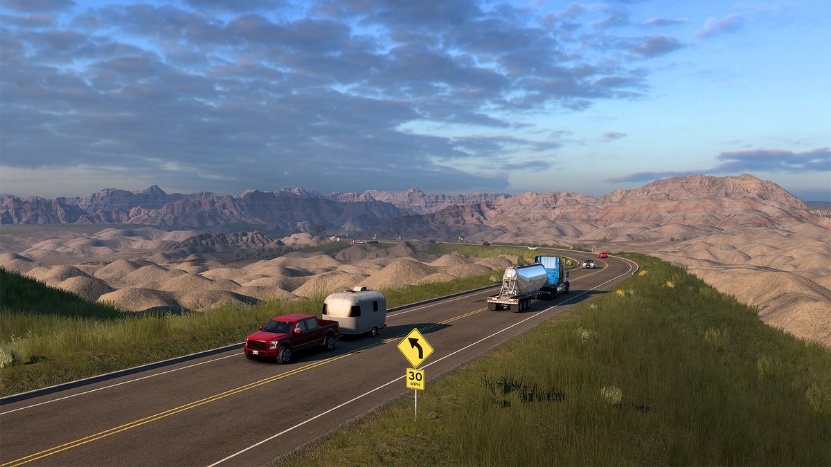 Millions of years in the making, now coming to the South Dakota DLC 😍 Discover the rugged beauty of Badlands National Park, where layered rock formations and vast open landscapes create one of South Dakota's most unforgettable sights ⛰️ See more 👇