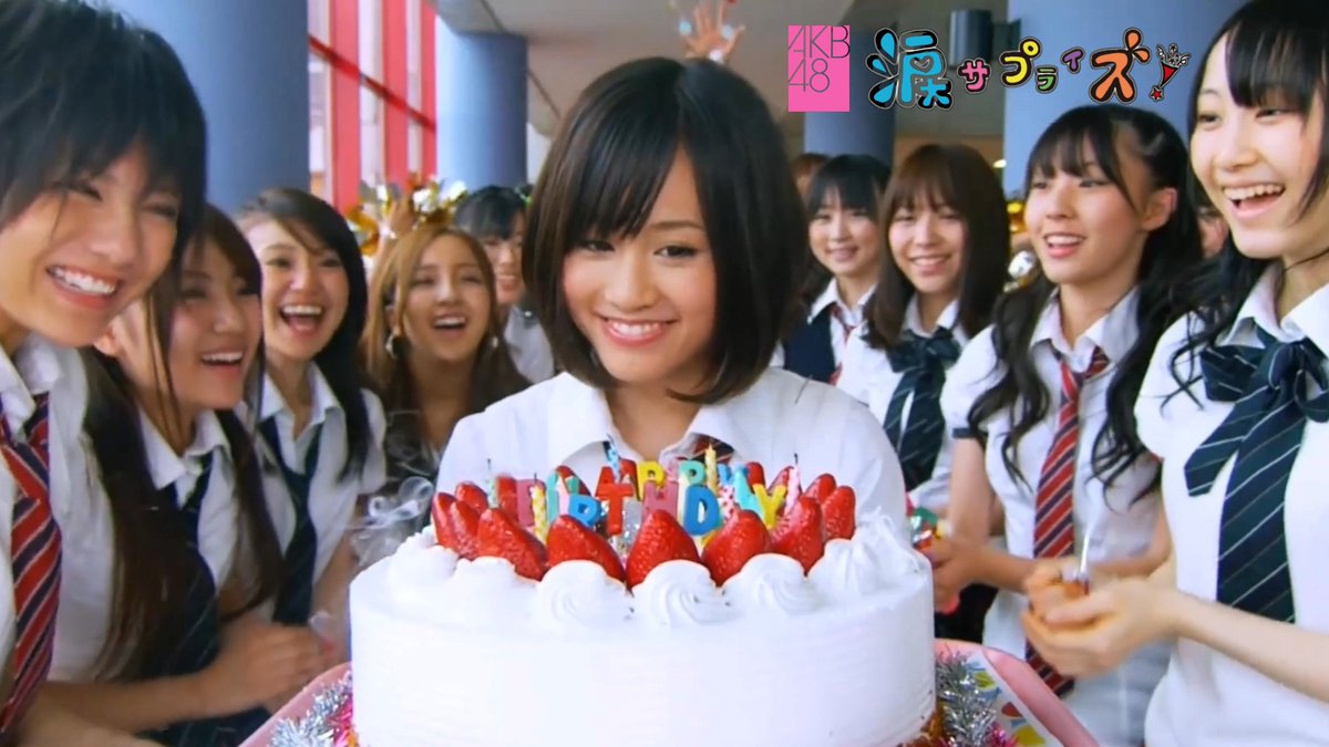 — 17 years ago today — AKB48 released 12th Single 『Namida Surprise!』 with Maeda Atsuko as Center!