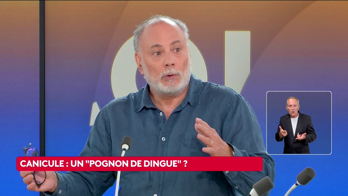 🔴 🗣️ Fortes chaleurs : "On va avoir une espèce de méga-été entre mai et octobre [...] On est en train de changer de régime climatique", prévient Marc Lomazzi, journaliste spécialiste de l'environnement. #CestTouteLaQuestion #Canal16