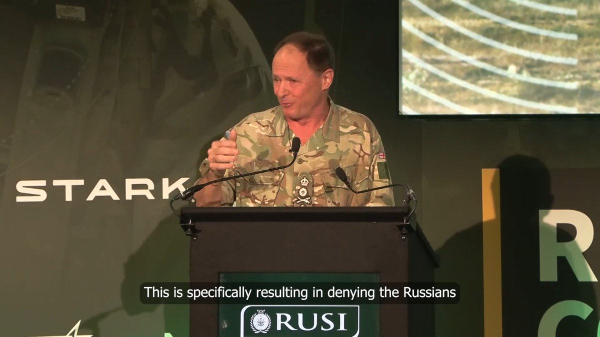 'the cost we impose on that aggressor must be felt immediately' Speaking at the RUSI Land Warfare Conference 2026, General Sir Roly Walker (The Chief of the General Staff) outlined the British Army 🇬🇧's approach to deterrence: leveraging autonomous systems, persistent deep strikes and enhanced readiness to deny adversaries freedom of action and strengthen security across NATO's eastern flank. Watch General Sir Roly's full remarks here: #landwarfare26