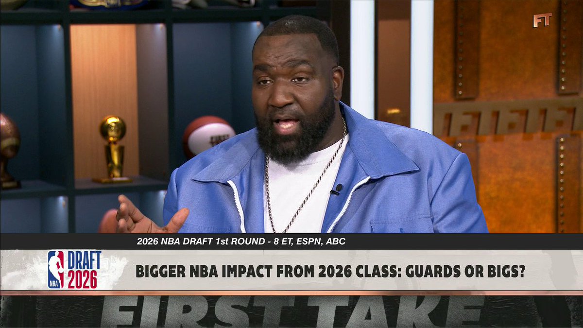 "It's not about measurables anymore. It's about skills." Kendrick Perkins shares his thoughts ahead of the NBA draft 🏀
