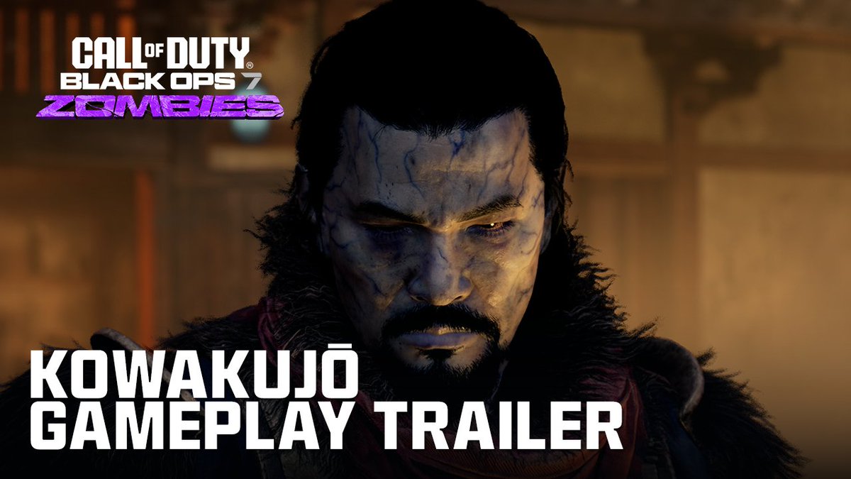The undead are bringing the heat 🔥 Take on the Oni, Hellhounds, Scorched Zombies, and a mysterious new Wonder Weapon when Kowakujō arrives in #BlackOps7 Zombies on June 25 🧟‍♂️