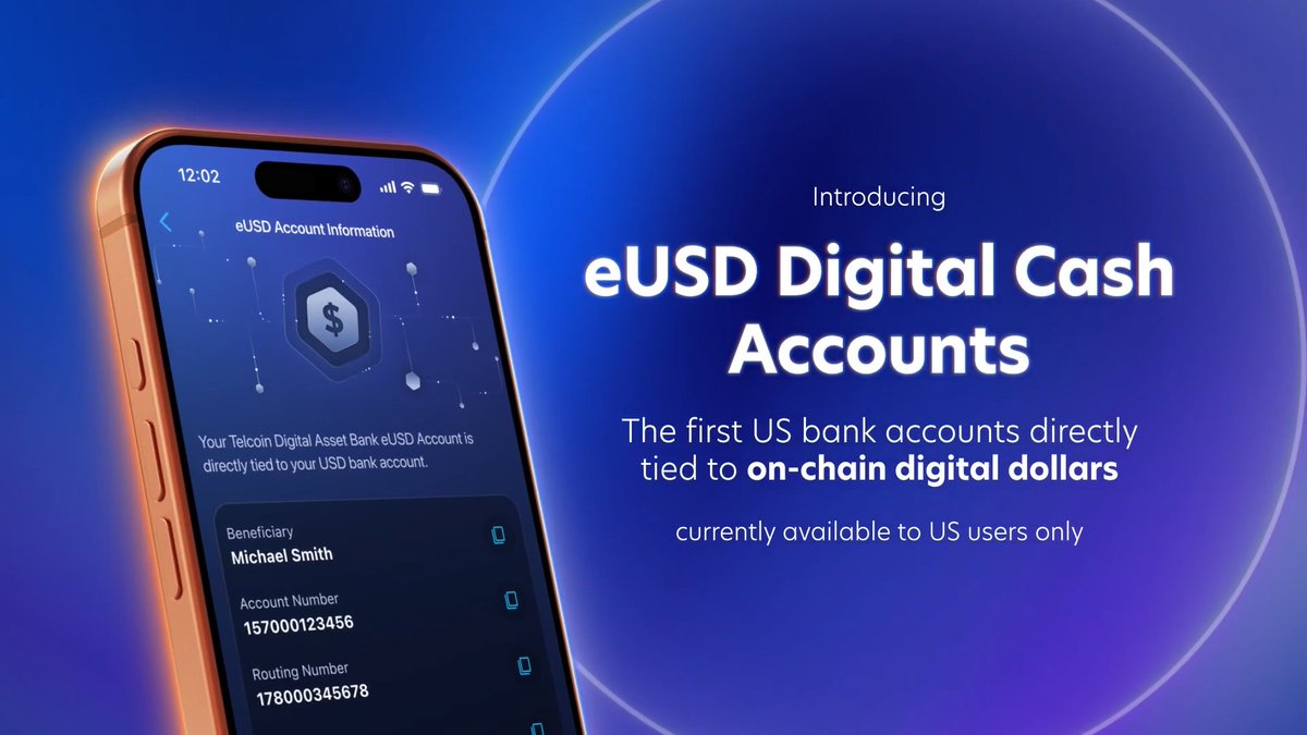 The new Telcoin Wallet is here. US residents can now open a bank account directly connected to on-chain digital dollars.