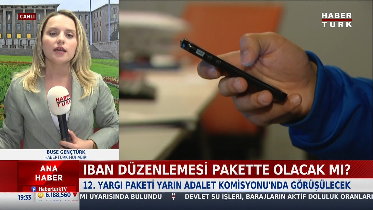 📌IBAN düzenlemesi pakette olacak mı? 12. Yargı Paketi yarın Adalet Komisyonu'nda görüşülecek.